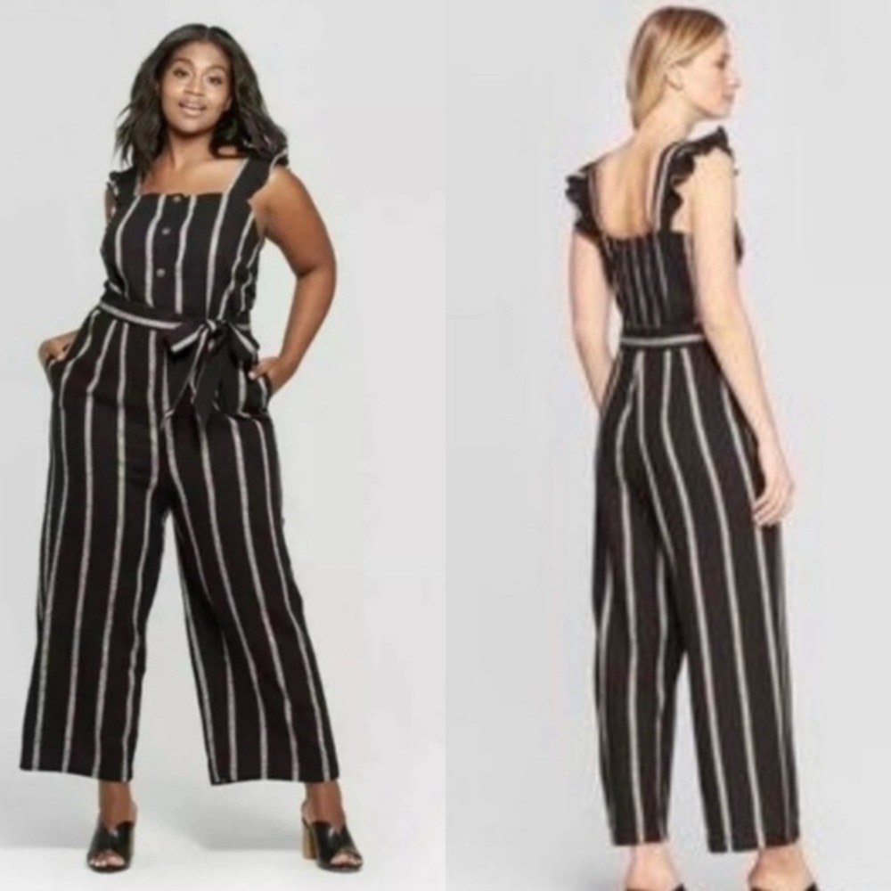 Who What Wear NWOT linen blend jumpsuit